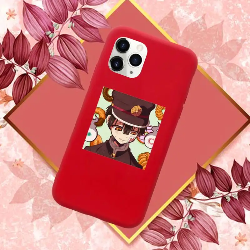 

Toilet-Bound Hanako-kun Hanako Phone Case Candy Color for iPhone 11 12 mini pro XS MAX 8 7 6 6S Plus X SE 2020 XR
