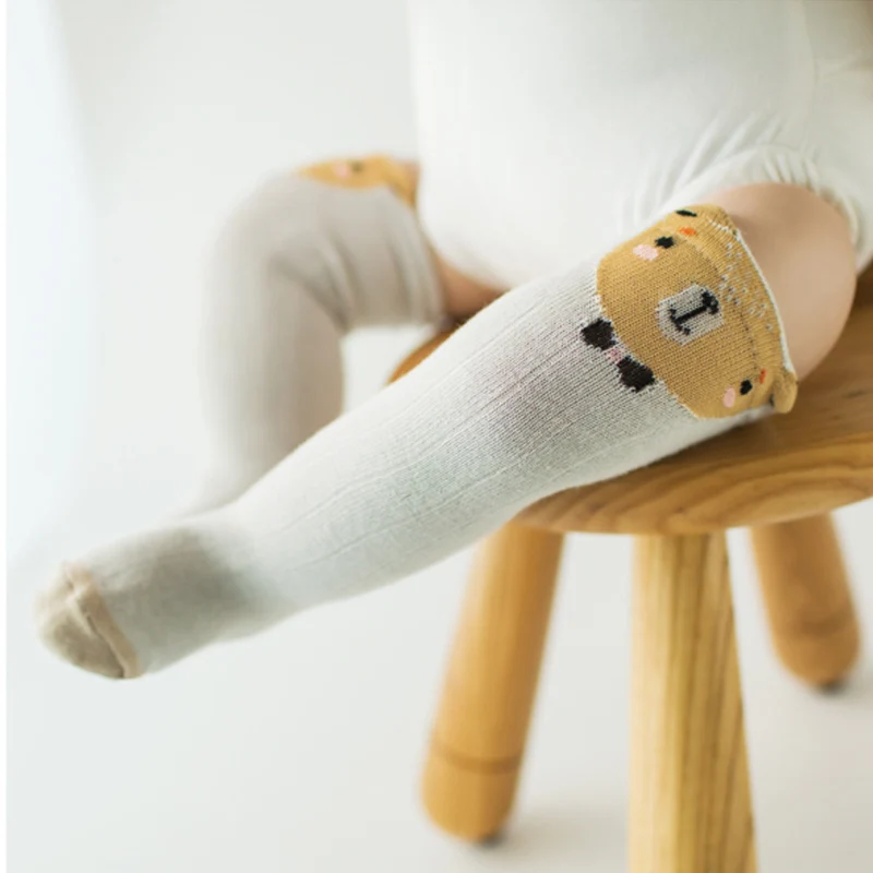 Милые носки для маленьких девочек и мальчиков с героями мультфильмов длинные