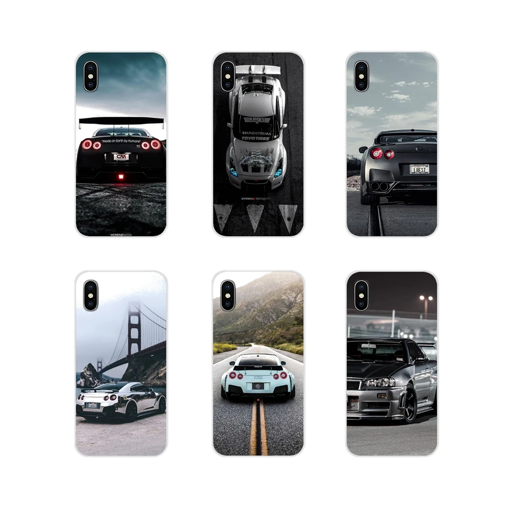 Для Huawei G7 G8 P8 P9 P10 P20 P30 Lite Mini Pro P Smart Plus 2017 2018 2019 прозрачные мягкие чехлы для JDM Car GTR
