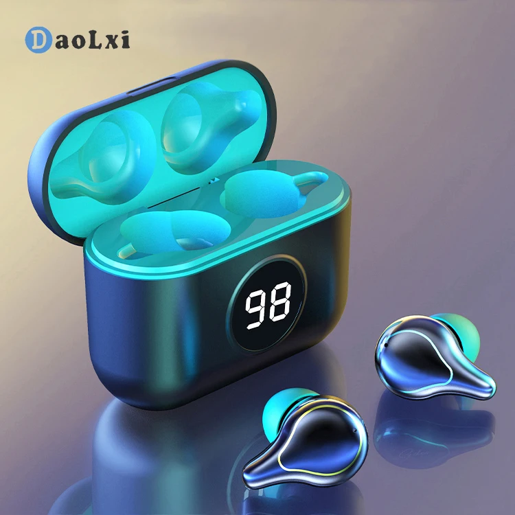 Беспроводные Bluetooth наушники DaoLXI мини вкладыши с шумоподавлением спортивные