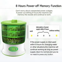 automatic sprouter machine bean sprouts growing machine large capacity sprouting seedling machines fping