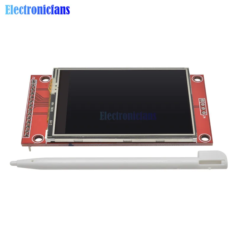 240х320 2.4&quot SPI TFT ЖК сенсорный модуль с PBC ILI9341 3.3В бесплатная доставка|spi tft|lcd touchlcd touch