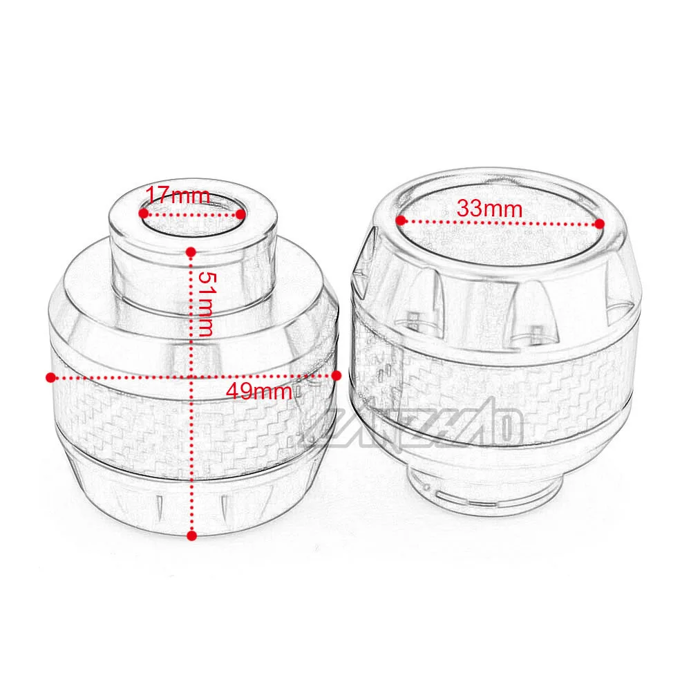 Алюминиевая передняя ось мотоцикла с ЧПУ левая и правая рамка ползунок