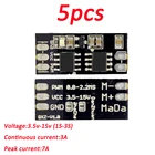 5 шт. двухсторонний DC щеточный модуль привода ESC печатная плата электронный контроль скорости двигателя 1S-3S PPM управление для RC лодкиавтомобиля