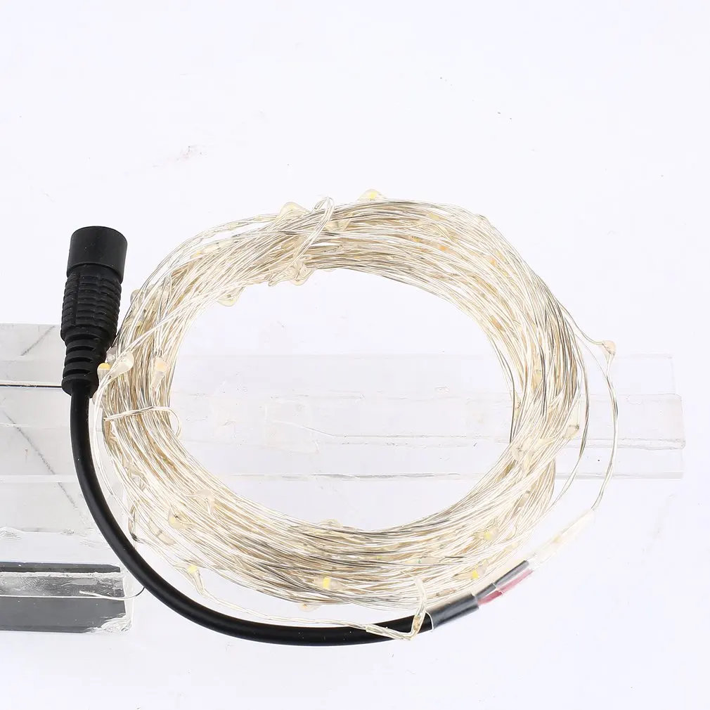 3 м 30 светодиодный Медный провод строки светильник фея уличные украшение