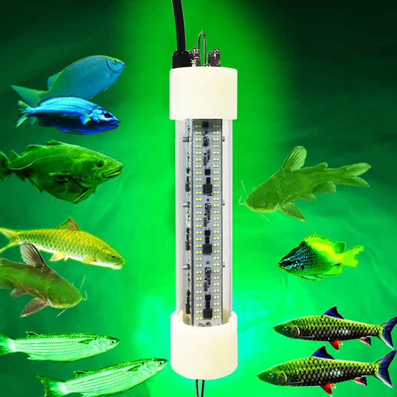 

220W DC12V-24V 300W/350W/400W IP68 LED Underwater squid attracting Pesca Submarina night LED Fishing Boat Light