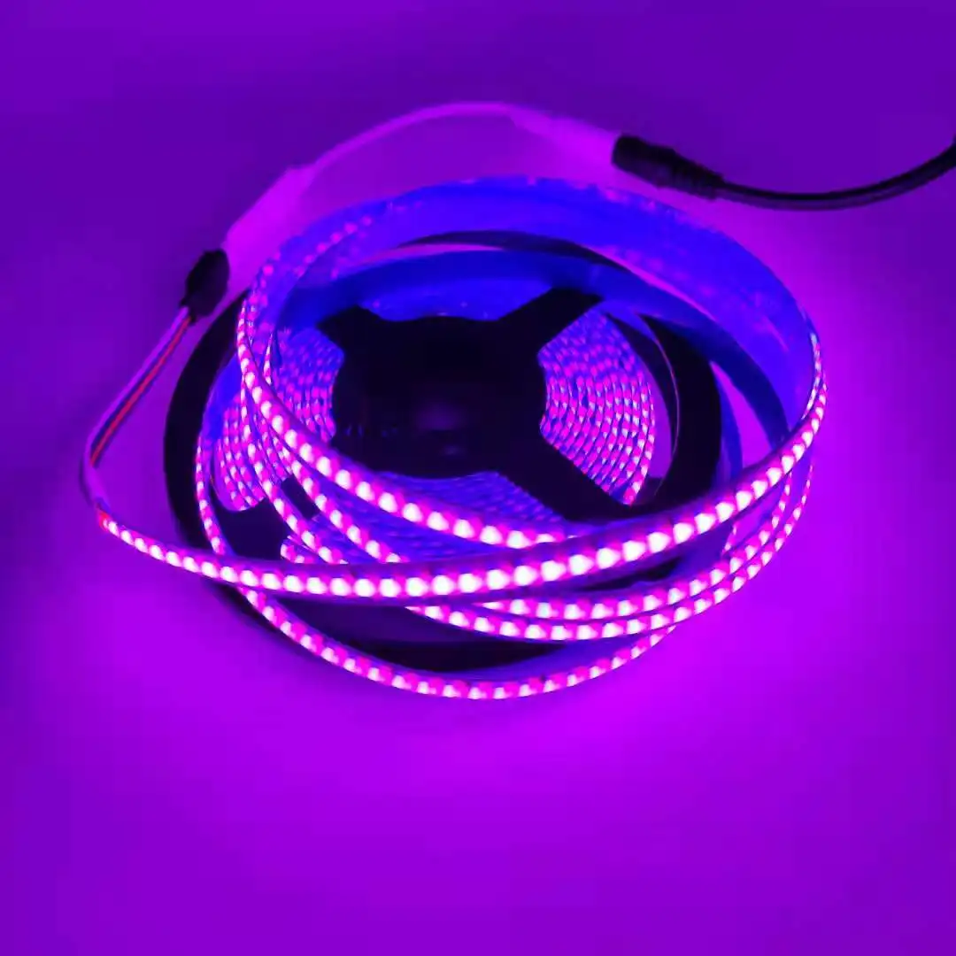 Мягкая гибкая цветная лента COB 24 В 840 светодисветодиодный s/m 5 м RGB светодиодная