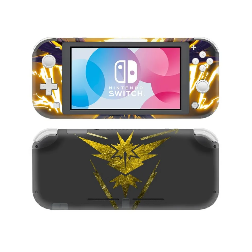 Покемон го Пикачу наклейка на кожу для nintendo Switch Lite консоль протектор Joy-con NAND переключатель Lite NSL наклейка на кожу