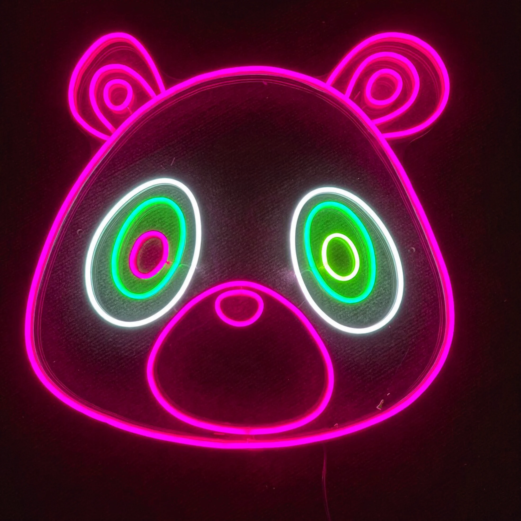 Custom Neon LED Light Bear Signs Shop Logo Pub Store Club Nightclub Game Room Wall Decor Birthday Party Restaurant Decoration