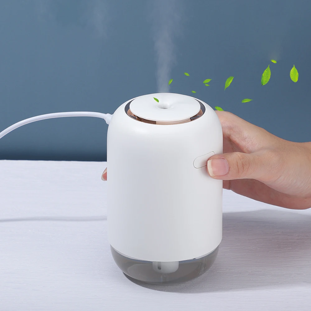 

Mini Humidifier Fragrance Aromatherapy Diffuser Home Essentials Oil Room for Air Conditioner Mist Maker Fogger USB Wireless