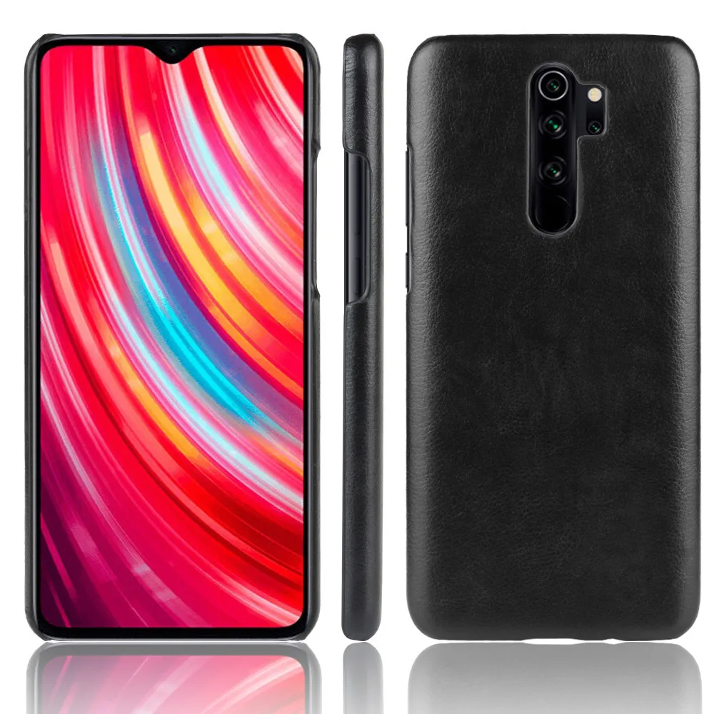 Чехол для Xiaomi Redmi Note 8 Pro роскошный тонкий жесткий чехол накладка из искусственной