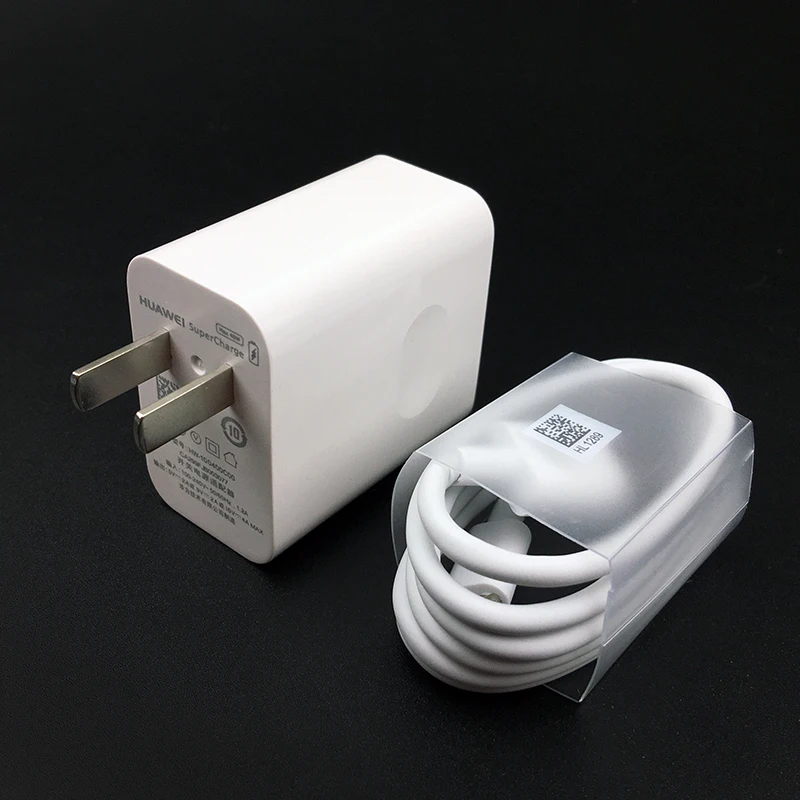40W US charger set Оригинальное зарядное устройство huawei 40 Вт супер зарядное устройство адаптер 5 А usb type c кабель для mate 30 pro p30 pro Honor Magic 2 Nova 5 5t 5 pro - Тип штекера: 40W US charger set