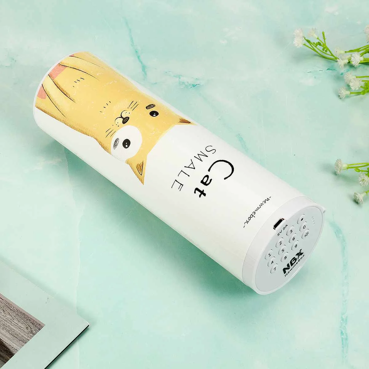 Чехол для карандашей с кодовым замком портативный вместительный футляр ручек и