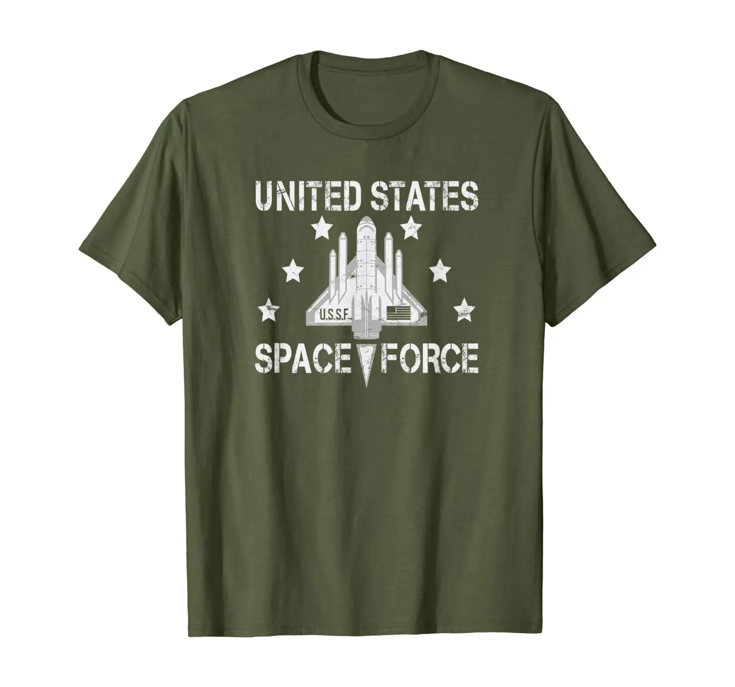 

Space Force T-Shirt | Futuristic Sci-Fi Outer Space Graphic