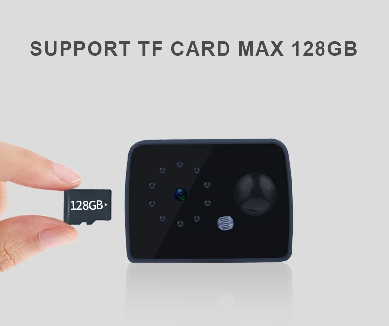 Мини USB Компьютерная камера 1080 портативная карта PIR безопасности ночного видения