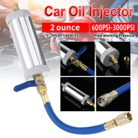 hot sale air conditioner car oil injection dye injection tool 2 oz 14 pure liquid engine oil coolant filling pipe auto parts