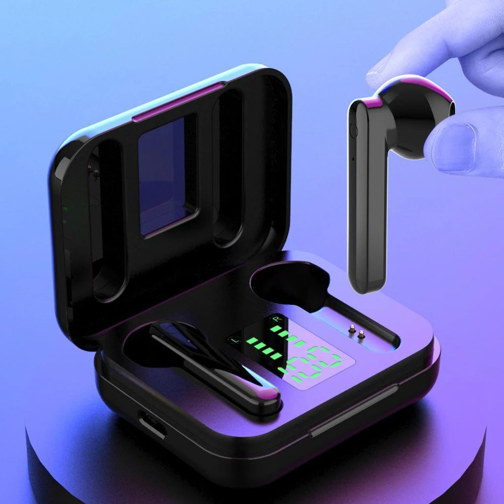 Беспроводные наушники Bluetooth 5 0 стерео звук сенсорное управление спортивные для