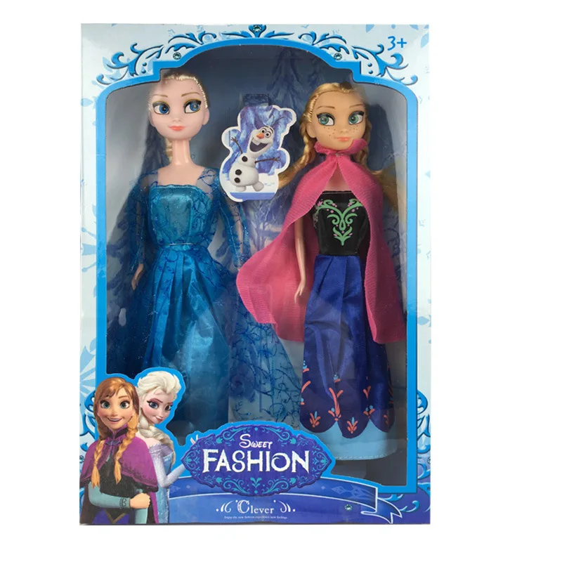 Принцесса Анна Эльза мультфильм кукла персонаж экшн-модель игрушка маленькая