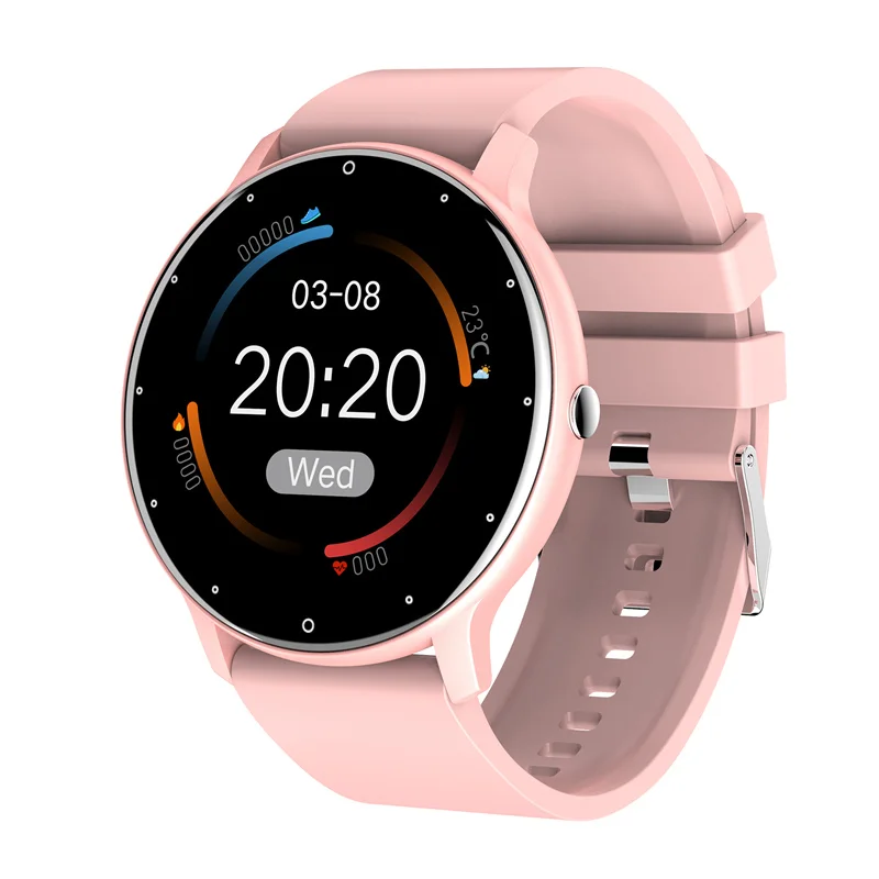 

HopoFit New Smart Watch Men Women Fitness Tracker Waterproof Blood Pressure Smartwatch Full Touch ZL02 Android IOS for Xiaomi
