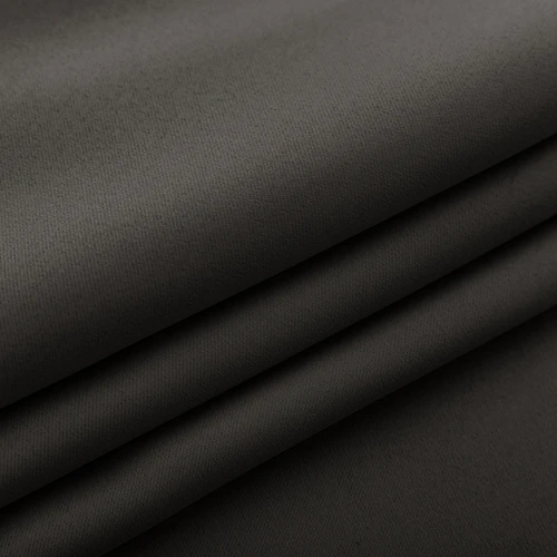 Dark gray High Shading Blackout Curtains For Bedroom Modern Thermal Insulating Solid Finished Curtains Living Room Window Treatment Drapes - Цвет: Dark gray