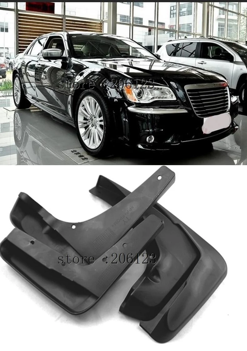 2008 2009 2011 2012 для CHRYSLER 300C 300 C Брызговики переднее заднее крыло аксессуары |