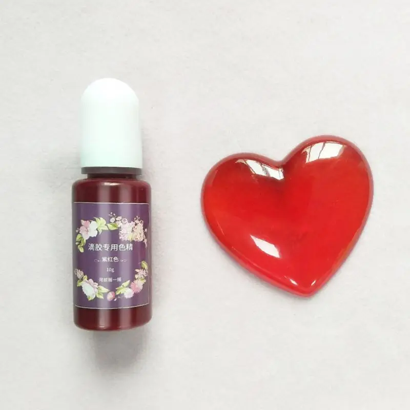 

15 Pcs/set Crystal Epoxy Dye Color Essence Glue Paste Stain DIY Crafts Making