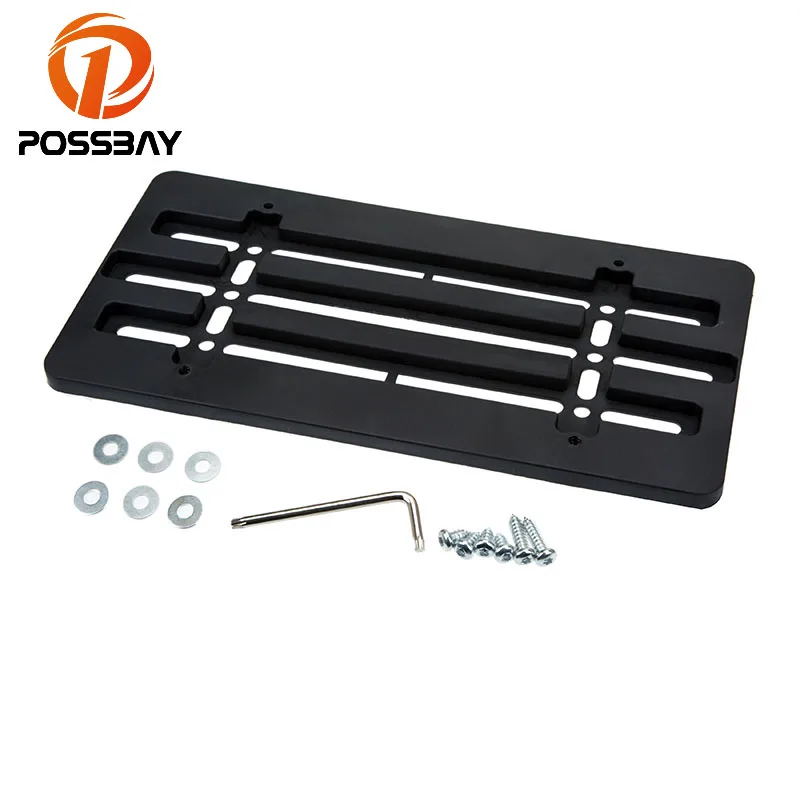 Универсальный Кронштейн номерного знака автомобиля POSSBAY подходит для BMW 1 серии 7