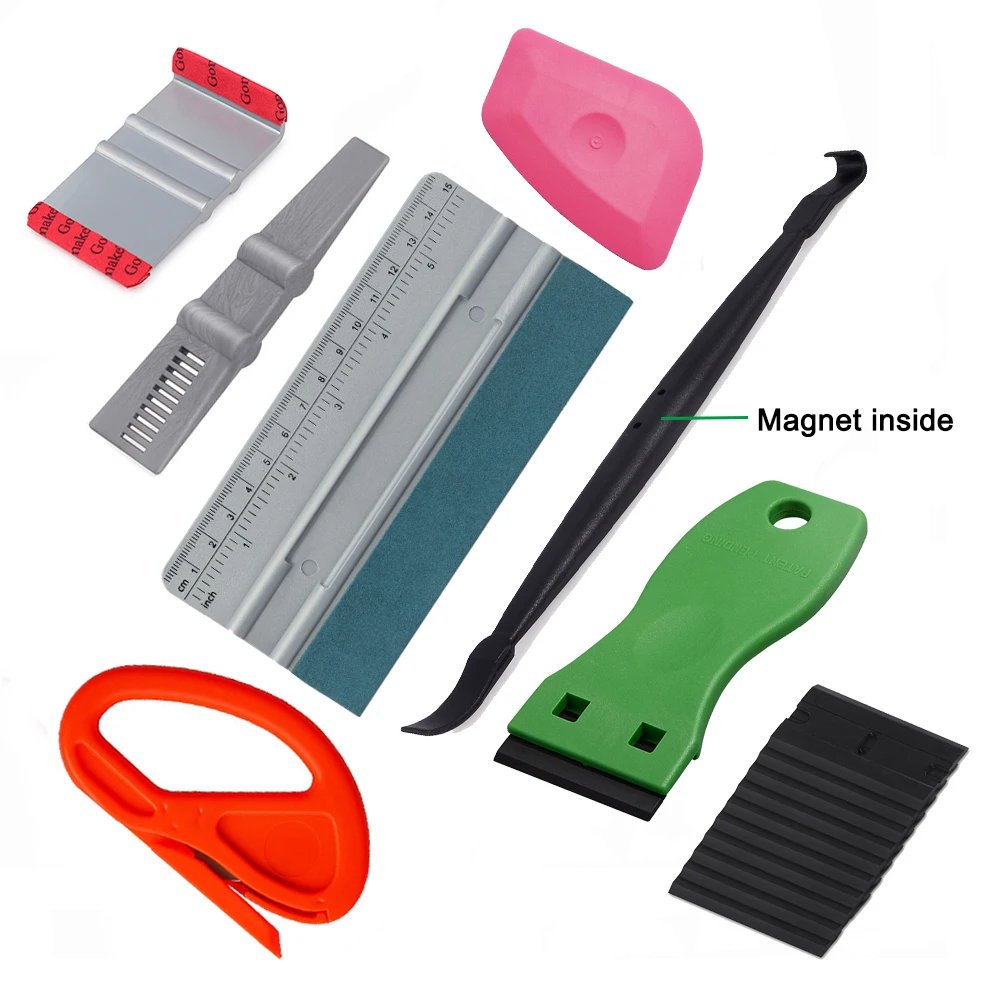 EHDIS набор инструментов для виниловой автомобильной упаковки скребок пленка из