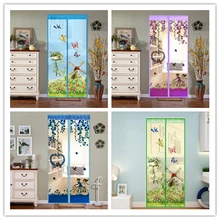 Summer New Mesh Door Curtain Magnetic Fly Bug Anti Insect Mosquito Encrypt Screen Protector Magnetic Screen Door  Curtain