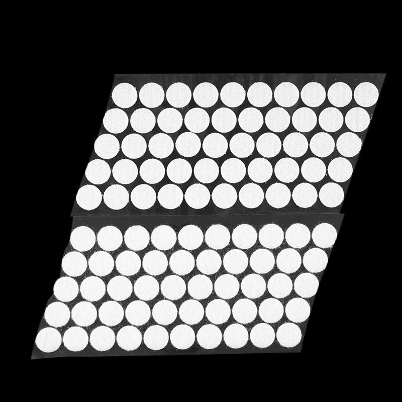 Промо-акция! 50 пар Волшебные липкие самоклеющиеся пряжки крюк петли круглые