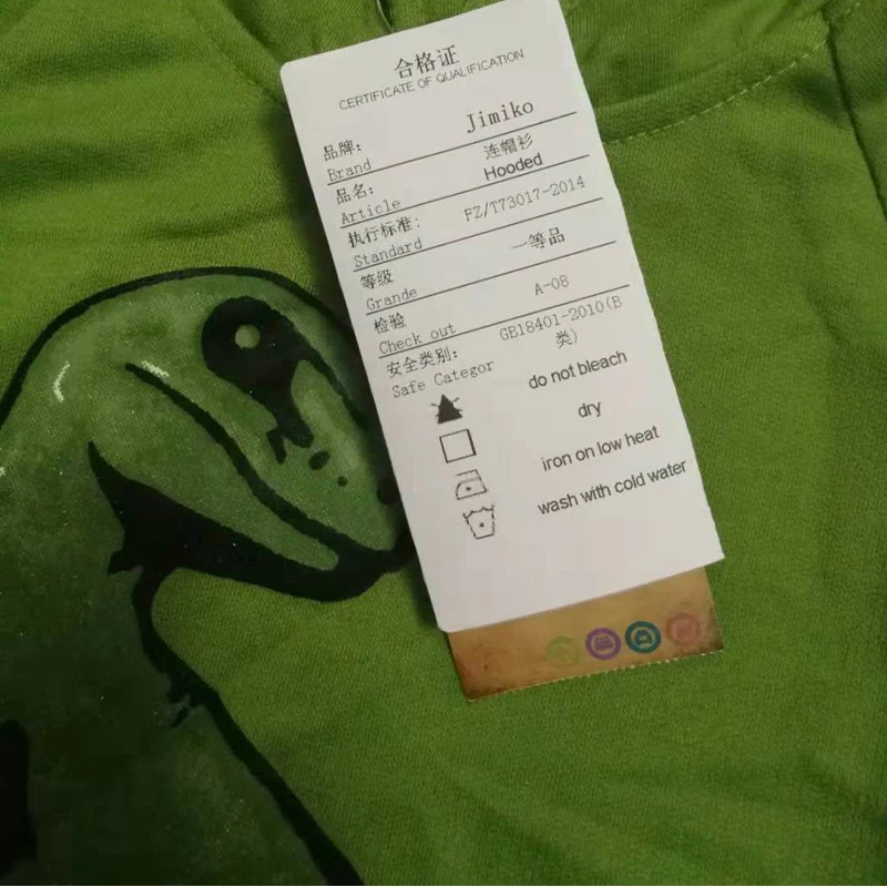 Детская одежда с динозавром Детские Топы длинным рукавом толстовка капюшоном