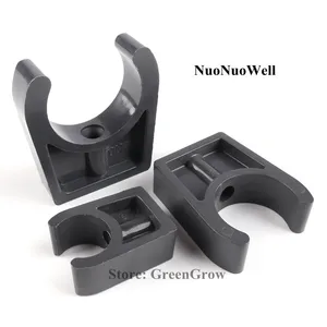 5 шт.лот 20  110 мм НПВХ трубный зажим, микро орошение, устойчивый U-образный переносчик труб, садовые водяные соединители, установка труб