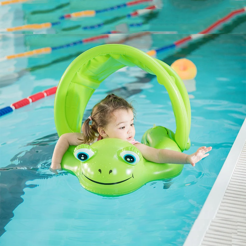 

Summer Inflatable Circle Accessories Baby Float neck Floating Seat Floats Infant Swimming Ring Baby Buoy Pool Toys Baby Float