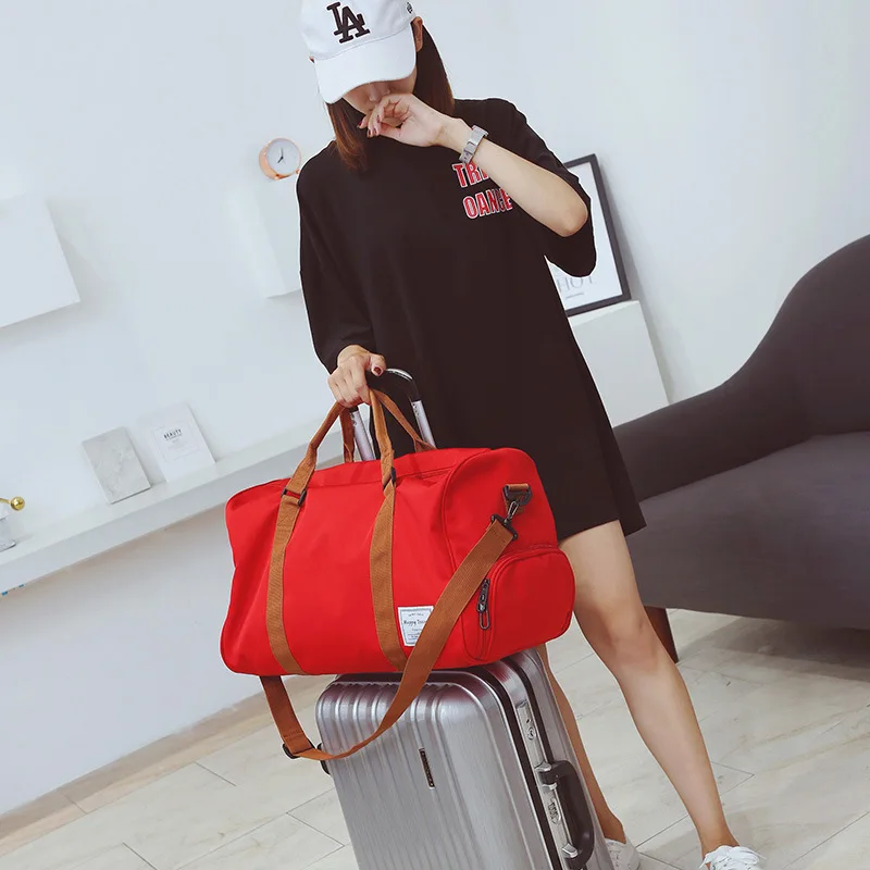 Sports Fitness Bag Large Capacity Leisure Travel One Shoulder Messenger Handbag Dry Wet Separation Yoga