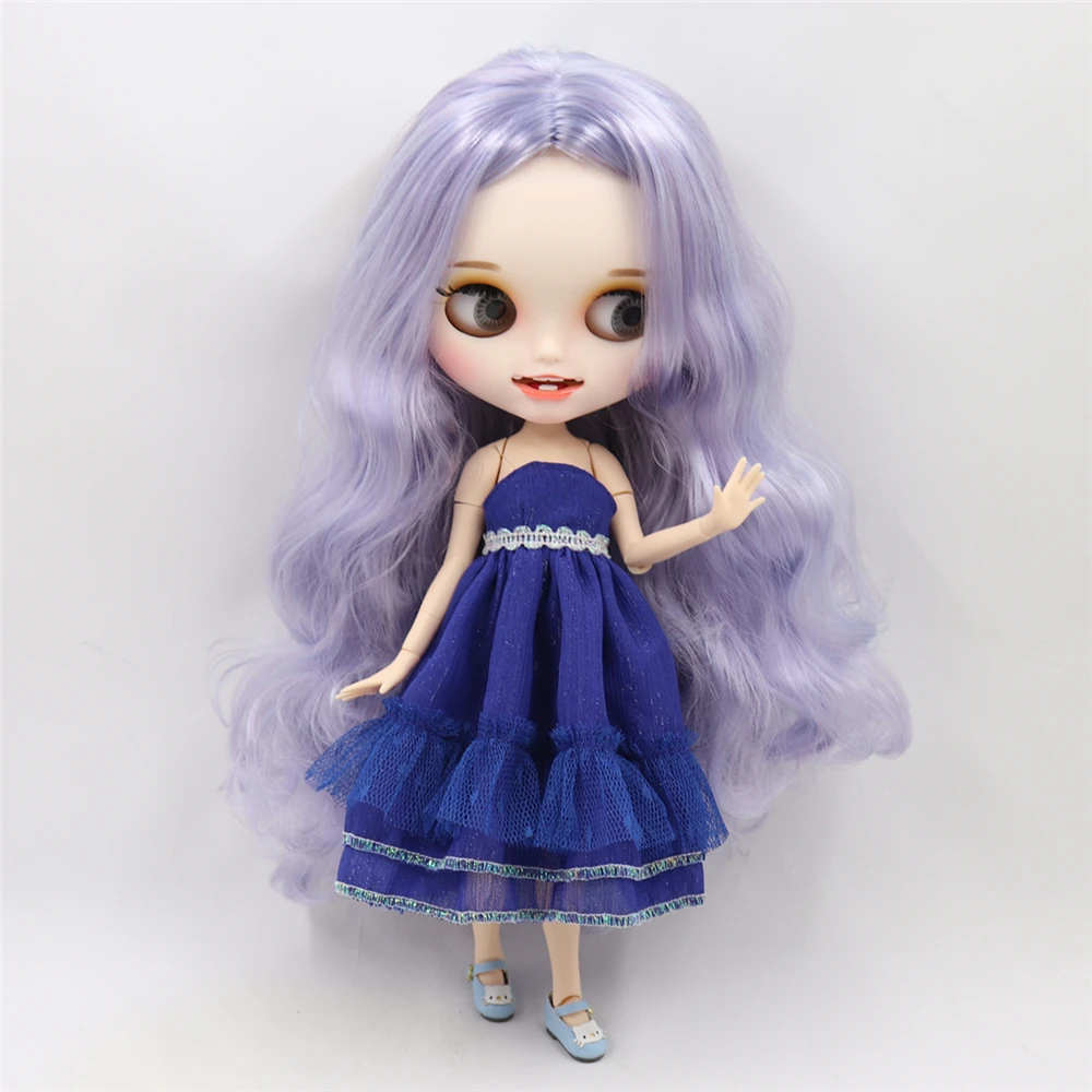 Ледяной DBS Blyth кукольные 1/6 BJD резные губы с открытым носком по индивидуальному