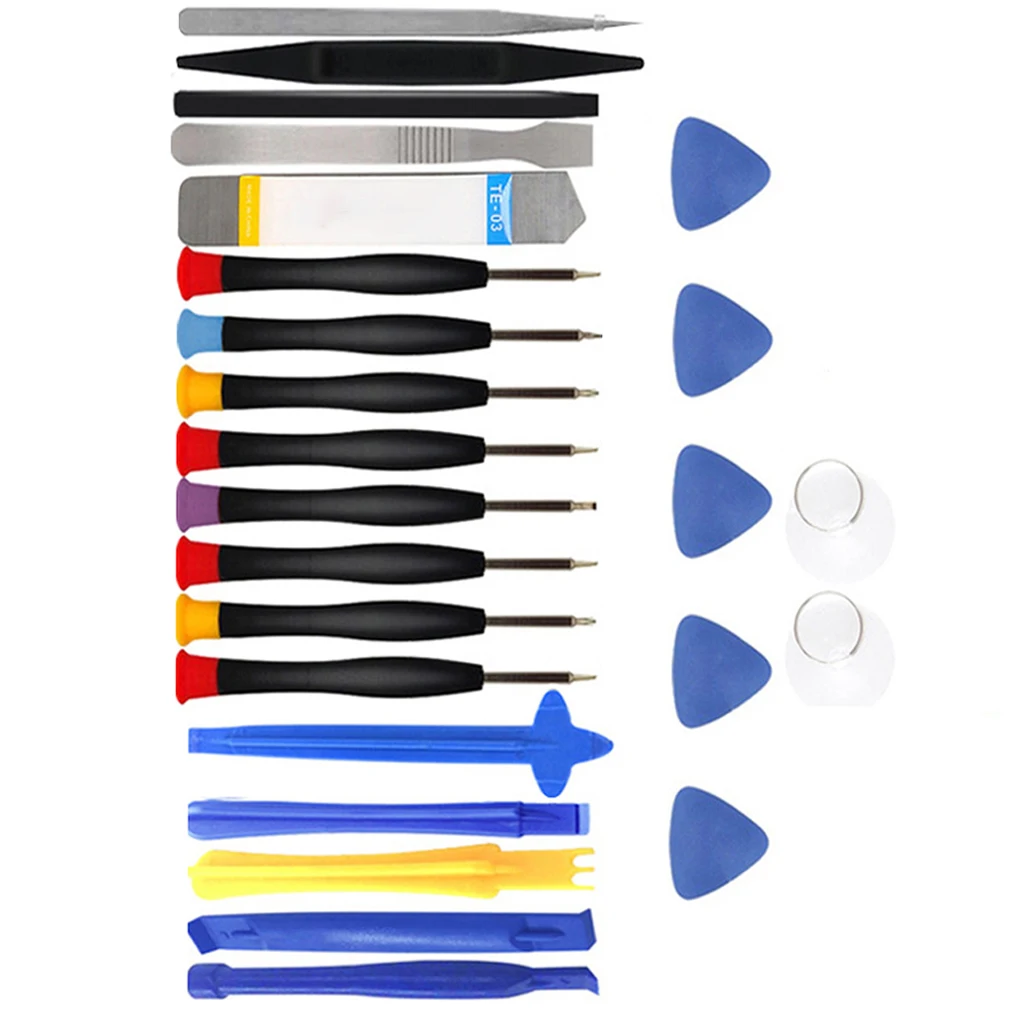 

25 Pcs/set Mobile Phone Repair Tools Kit pry Opening Tool Screwdriver Set for iPhone X 8 7 6S 6 Plus 11 Pro XS Hand Tools