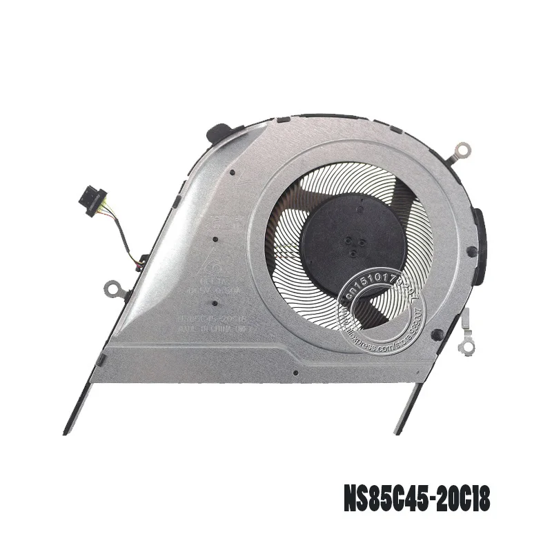 Ventilador de Refrigeração Cpu Portátil Ns85c4520c18 para Asus Vivobook S14 S433 fl fa M433l A413 Ventiladores e resfriadores