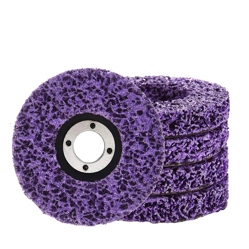 

46Grit Grinding Disc Purple Grinding Wheel Angle Grinder Abrasive Tool Paint Rust Removal For Car Truck Motorcycle 100*16mm