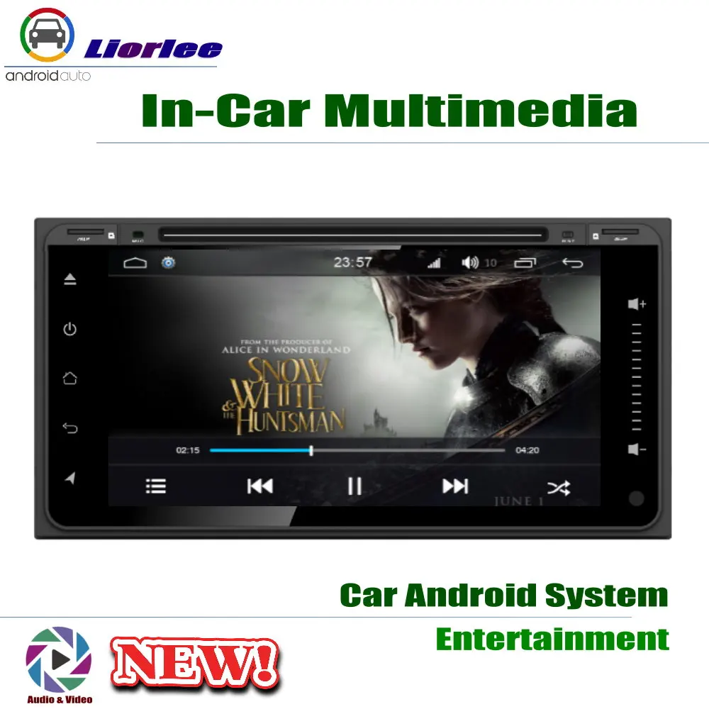 Автомобильный Android плеер для Toyota bB / Scion xB 2000-2005 7 "IPS ЖК-дисплей Экран GPS DVD