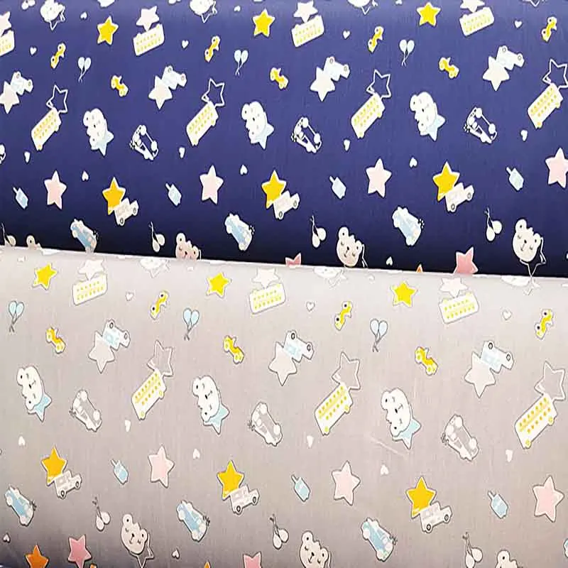 

Dark Series Love Rocket Mini Rabbit Cotton Print Cloth Dustproof Pirate Hat Boys Pajamas Handmade Apron DIY Cotton Cloth