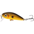 1 шт., кренкбейт в виде гольяна, рыболовные приманки плавающий, жесткая приманка, 40 мм, 3 г, искусственные наживка; Рыболовный воблер, снасти для ловли карпа