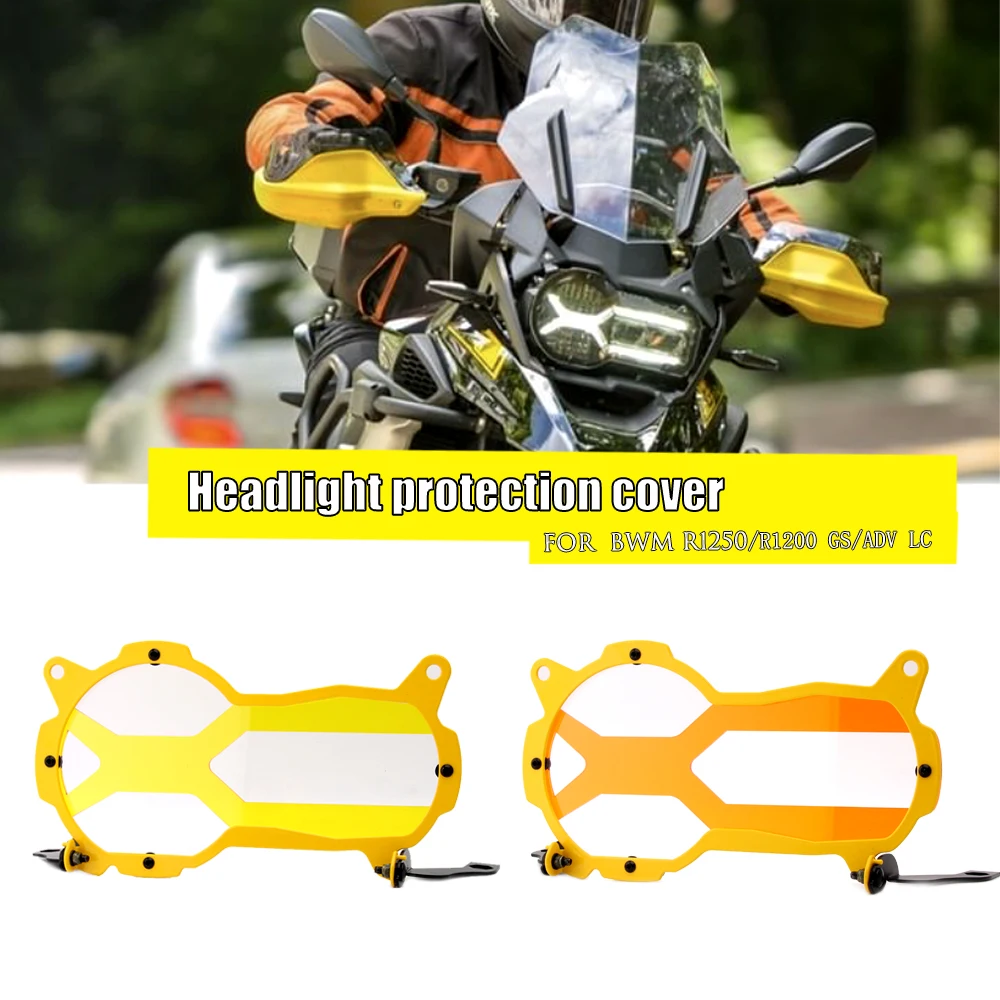 

NEW 40th Anniversary FOR BMW R1250GS Adventure R1200GS LC Motorcycle Headlight protection cover Glass Protector 2013-2021 22 23