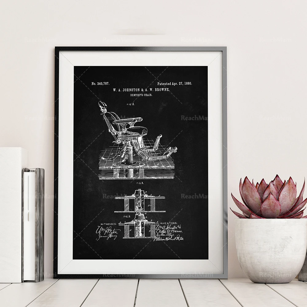 

Набор настенных принтов ReachMani "Патентные принты для стоматолога"