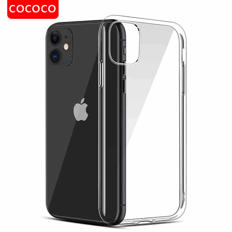 Phone Case For Apple Iphone 11 11PRO 11PROMAX Silicon TPUSoft Ultra Thin Transparent Cover Shockproof Bag Collision angle |