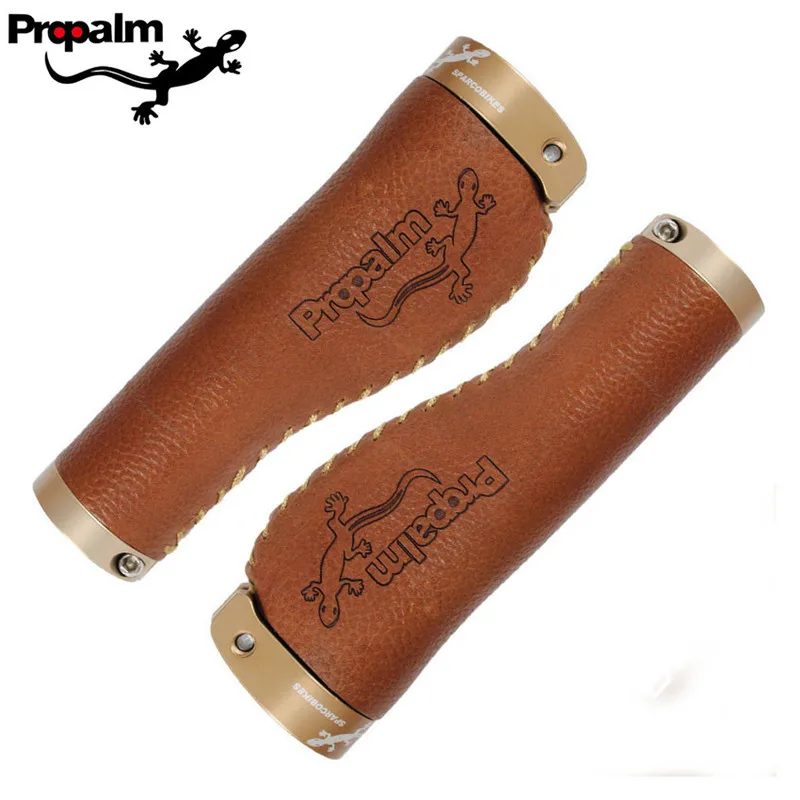 Велосипедные ручки Propalm Gecko Нескользящие противоударные с двойным зажимом для