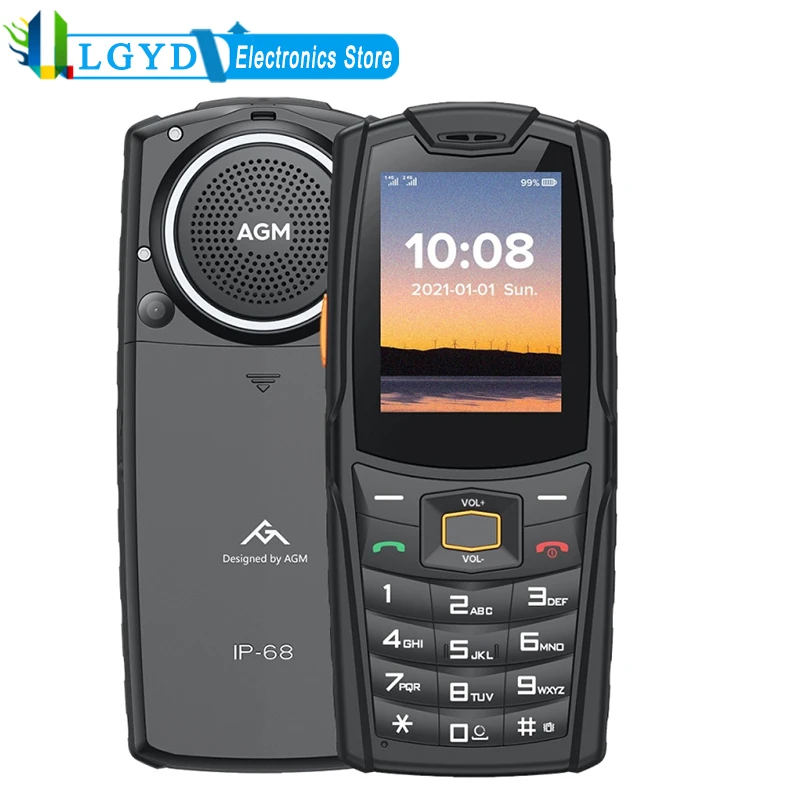 AGM M6 4G Прочный Телефон IP68/ IP69K/MIL STD 810G водонепроницаемый пыленепроницаемый