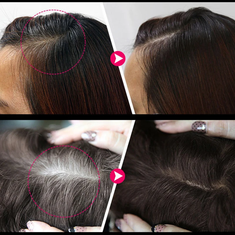 

One-Time Hair dye Instant Gray Root Coverage Hair Color Modify Cream Stick Temporary Cover Up White Hair Colour Dye 3.8g