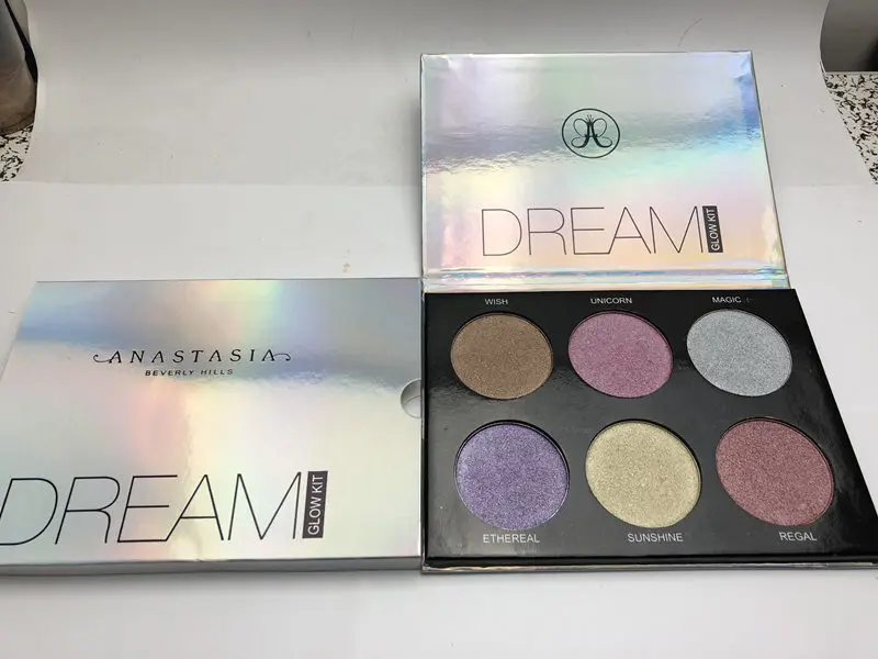 Новинка 2020 набор для макияжа DREAM GLOW Hills Anastasia Хайлайтер контуринга палитра теней