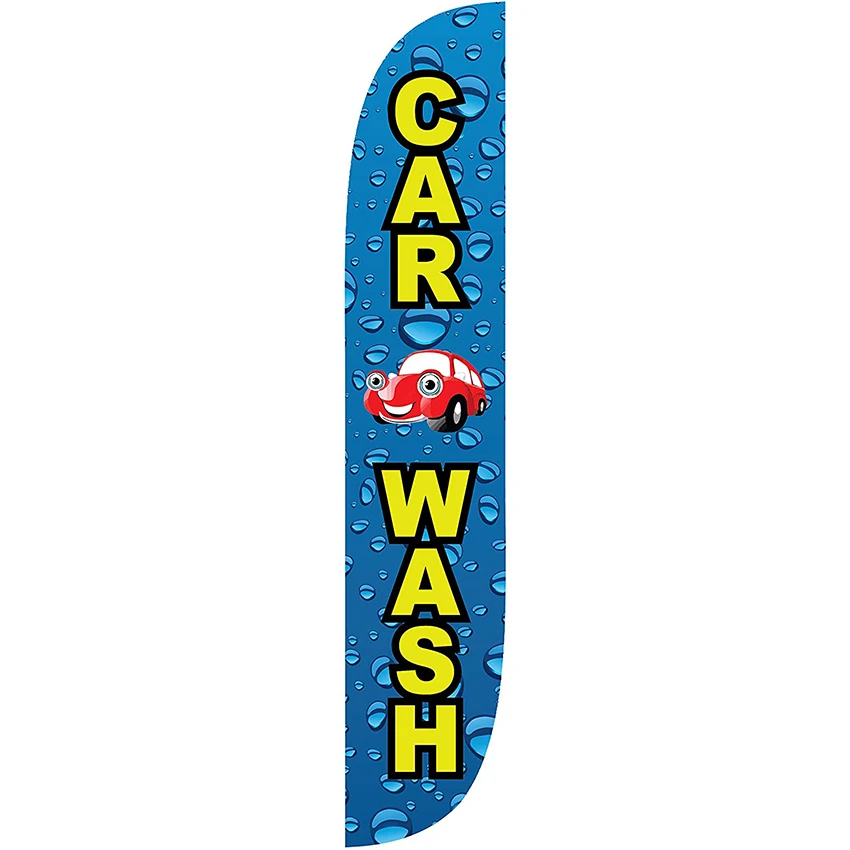 Флаг с перьями для автомойки (оборудование не входит в комплект) персональный