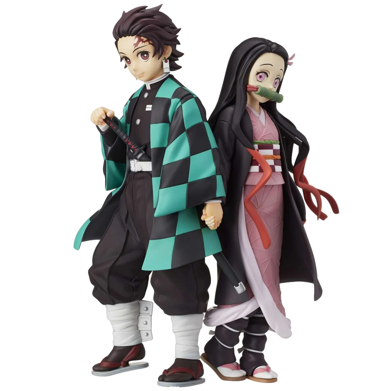 

Demon Slayer Kamado Tanjirou Kamado Nezuko Action Figure Unisex Model Movie & TV Toy Desktop Ornaments Gift